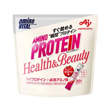 アミノバイタル(味の素) 「アミノバイタル アミノプロテイン」Health&Beauty ストロベリー味