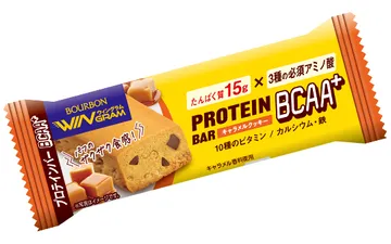 ウィングラム(ブルボン) プロテインバーBCAA+ キャラメルクッキー