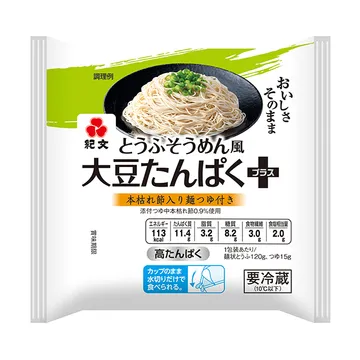 紀文食品 とうふそうめん風 大豆たんぱくプラス
