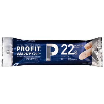 丸善 PROFIT ささみプロテインバー ブラックペッパー