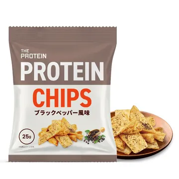 ザプロ(武内製薬) ザプロ プロテインチップス ブラックペッパー風味