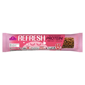 トップバリュ プロテインバーシリアルチョコ リフレッシュ