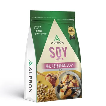 ALPRON(アルプロン) ALPRON SLIM SOY ソイプロテイン 750g 黒蜜きな紛風味
