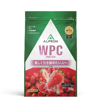 ALPRON(アルプロン) ALPRON SLIM WPC ホエイプロテイン フレッシュストロベリー