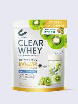 クレバー(CLEVER) クリアホエイ マッスル キウイ味