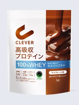 クレバー(CLEVER) 高吸収プロテイン チョコレート味
