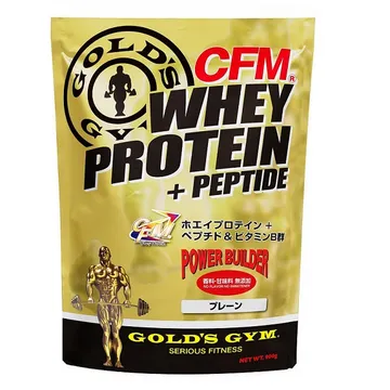 ゴールドジム(GOLD'S GYM) CFM®ホエイプロテイン プレーン