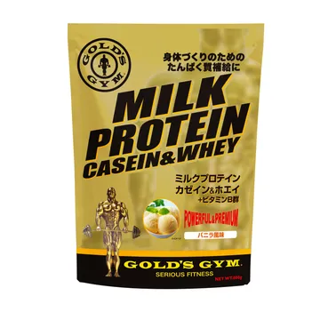 ゴールドジム(GOLD'S GYM) ミルクプロテイン バニラ風味