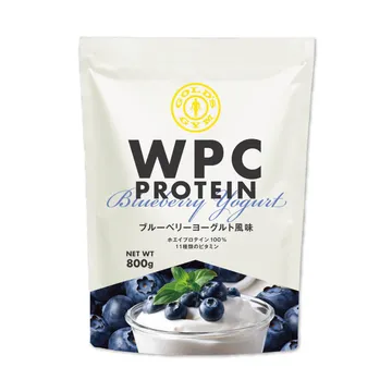 ゴールドジム(GOLD'S GYM) WPCホエイプロテイン ブルーベリーヨーグルト風味