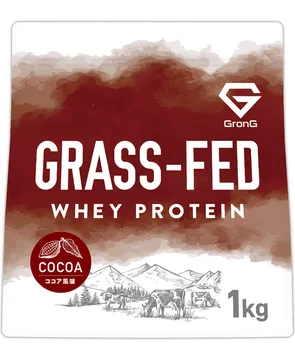 GronG GronG グラスフェッドホエイプロテイン ココア風味 1kg