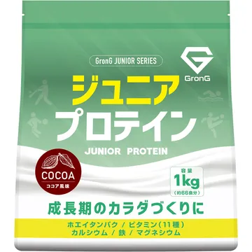 GronG GronG ジュニアプロテイン ココア風味 1kg