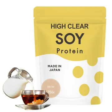 HIGH CLEAR ソイプロテイン ステビア ミルクティー風味 750g