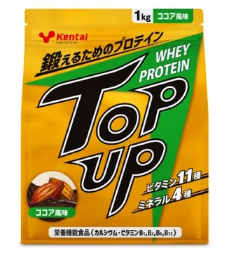 Kentai(健康体力研究所) Kentai TOP UP ホエイプロテイン ココア風味