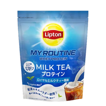 MY ROUTINE(マイルーティーン) Lipton × MY ROUTINE コラボレーションプロテイン ロイヤルミルクティー風味