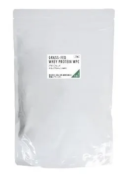 ニチエー ホエイプロテイン WPC プレーン味 グラスフェッド 1kg