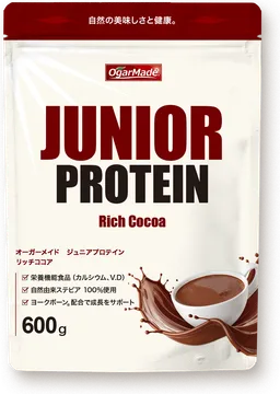 オーガーメイド ジュニアプロテイン リッチココア 600g