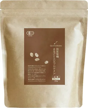 クアントバスタ 国産有機まるごと大豆プロテイン(プレーン)