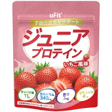 uFit uFit ジュニアプロテイン いちご