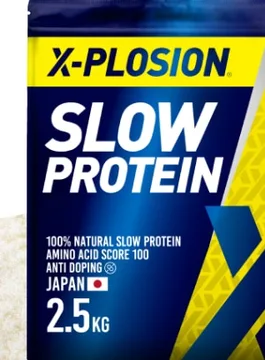 エクスプロージョン エクスプロージョン 100%ナチュラルスロープロテイン(カゼイン) プレーン味