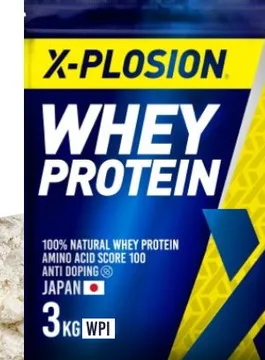 エクスプロージョン エクスプロージョン WPI(アイソレート) 100%ナチュラルホエイプロテイン プレーン味